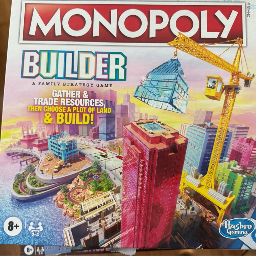 Monopoly Builder, No stress chess, Monopoly at home reality Board Games